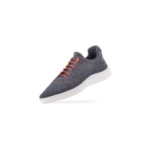 Baabuk Classic Wooler Orange Sneakers - Dark Grey, 48