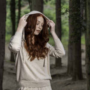 Lunu Cashmere Frances Hoodie