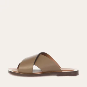 Ambleme Madrgue Sandals in Olive Green