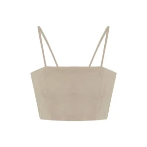 Bigardini Livy Metis Suede Leather Top - Vision