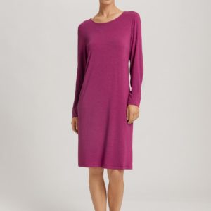 Hanro Natural Elegance Long Sleeve Night Dress