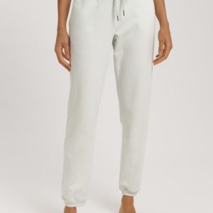 Hanro Natural Living Long Pants in Green Beryl