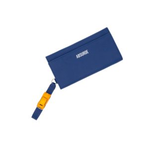 Absurde PARKING Wallet – Navy & Orange Car