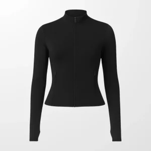 Nuude Bare Zip-Up Jacket Espresso Martini