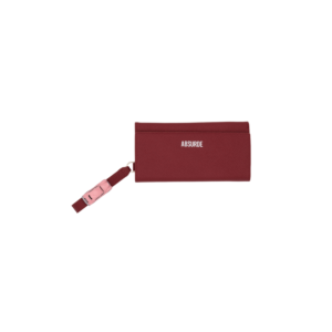 Absurde PARKING Wallet Burgundy & pink Car