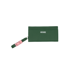Absurde PARKING Wallet Green & pink Car