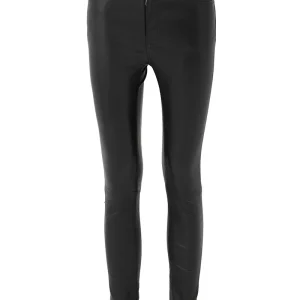 Bigardini Eva Women's Stretch Leather Pants - Black