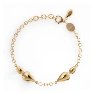 LOTUS BRACELET, 18K GOLD VERMEIL