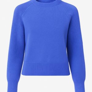 MIRÉ Cashmere Round Neck Sweater - Sky Blue